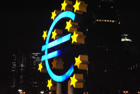 european union neon sign