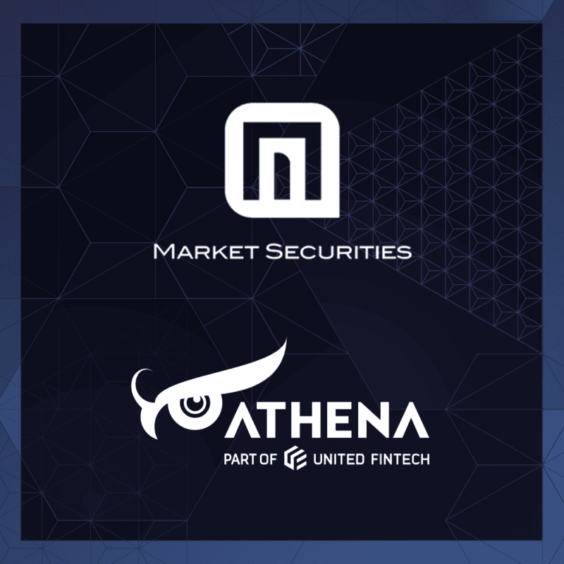 Image showing the market Securities and Athena logo as Market Security is now a customer of Athena